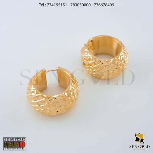 Boucles d'oreilles Or 18 carats Sen Gold