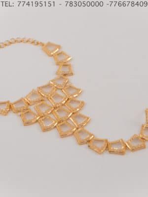 Bracelet bague lié Or 21 carats Sen Gold