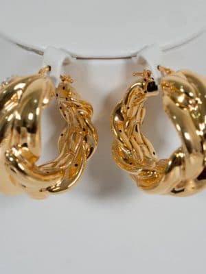 Boucles d'oreilles Raika Or 18 carats Sen Gold