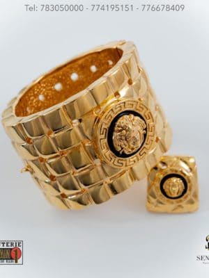 Bracelet bague Or 18 carats 41,5g Sen gold