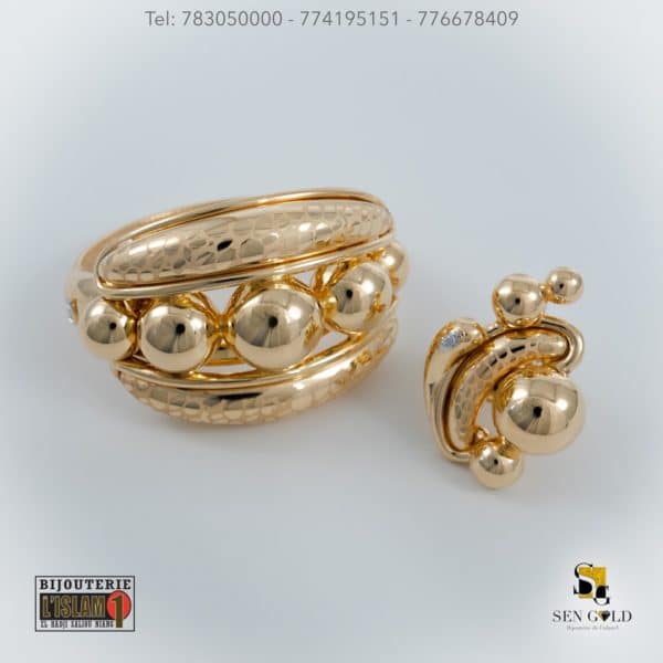 Bracelet bague Raika Or 18 carats 36,3g Sen Gold