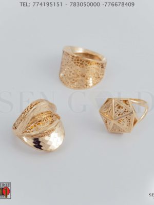 Bague Collection NEO-NERO 18 carats 14,6g Sen Gold