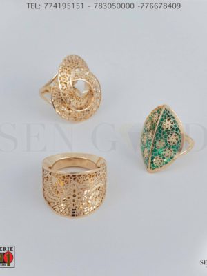 Bague Collection NEO-NERO 18 carats 16,1g Sen Gold