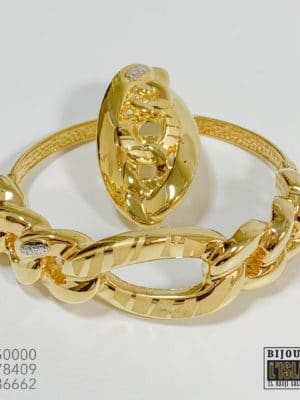 Bracelet bague Or 18 carats Raika Sen Gold