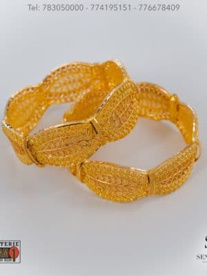 bracelets india 21 carats Sen Gold