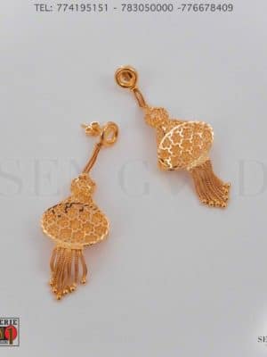 bijouterie de l'islam Sen - gold Boucles d'oreilles Or 21 carats