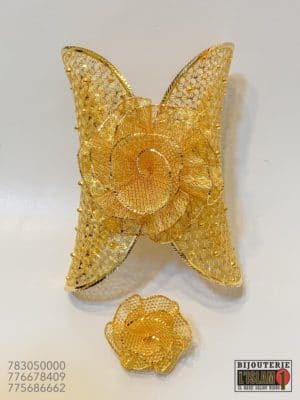 bijouterie de l'islam Sen - gold Bracelet bague or 21 carats