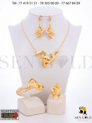 bijouterie de l'islam Sen - gold Ensemble colliers Raika Or 18 carats