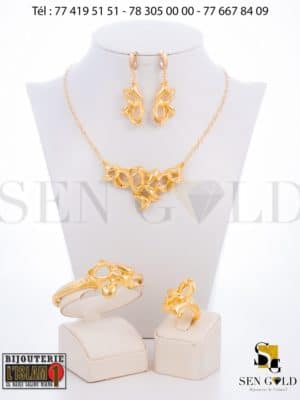 bijouterie de l'islam Sen - gold Ensemble colliers Raika 18 carats
