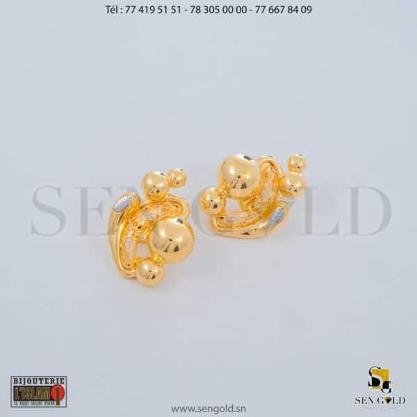 bijouterie de l'islam Sen - gold Boucles d_oreille en Or Raika 18 carats