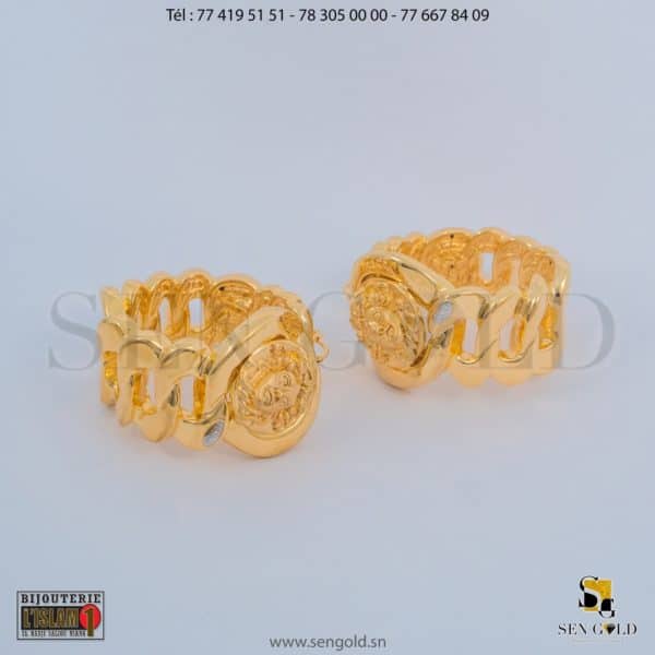 bijouterie de l'islam Sen - gold Boucles d_oreilles en Or Raika 18 carats