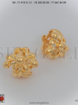 Bijouterie de l'islam sen - gold Boucles d'oreille en Or Raika 18 carats 17.8 grammes