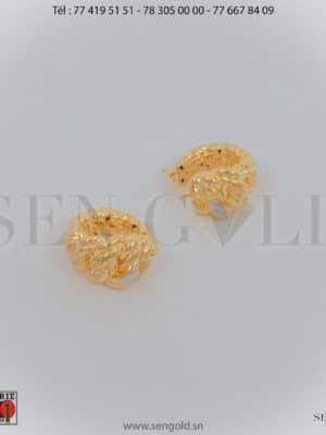Bijouterie de l'islam sen - gold Boucles d'oreille en Or Raika 18 carats 5.1 grammes