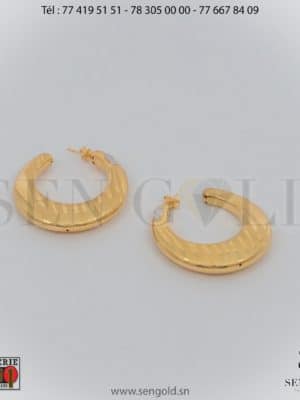 Bijouterie de l'islam sen - gold Boucles d'oreille en Or Raika 18 carats 5.9 grammes
