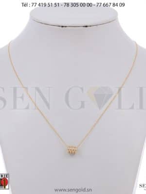 bijouterie de l'islam Sen - gold Collier simple Or 18 carats 2.6 grammes (4)