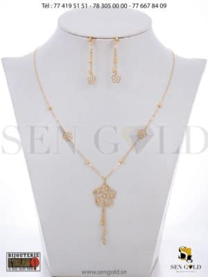 bijouterie de l'islam Sen - gold Collier simple Or 18 carats 4.8 grammes