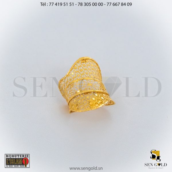 Bague en Or Filigrane 21 carats 2.9 grammes (6) Bijouterie de l'islam sen - gold