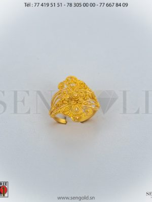 Bague en Or Filigrane 21 carats 4 grammes (2) Bijouterie de l'islam sen - gold