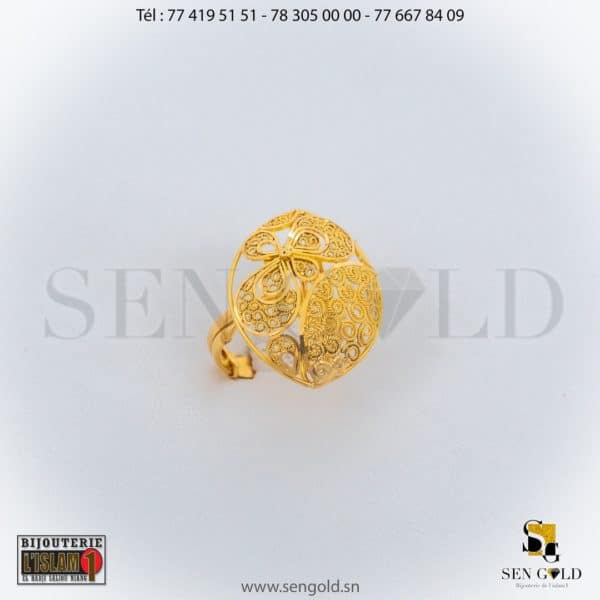 Bague en Or Filigrane 21 carats 6 grammes Bijouterie de l'islam sen - gold