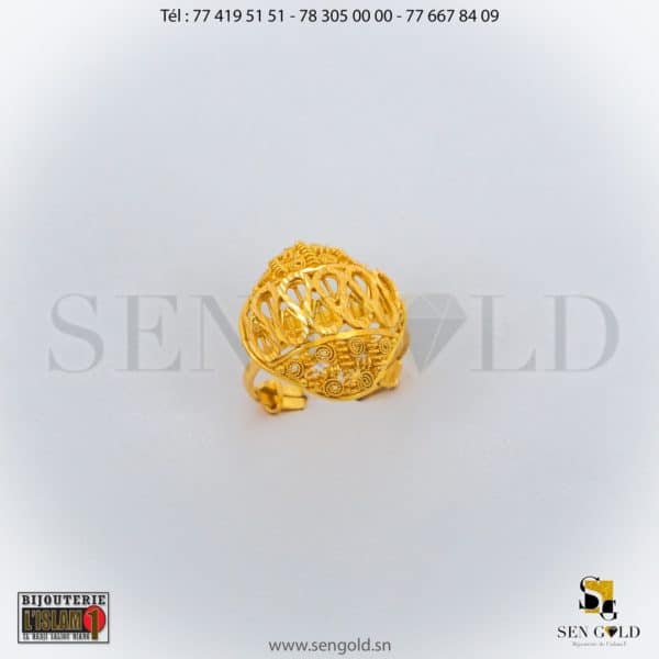 Bague en Or Filigrane 21 carats 6.1 grammes Bijouterie de l'islam sen - gold