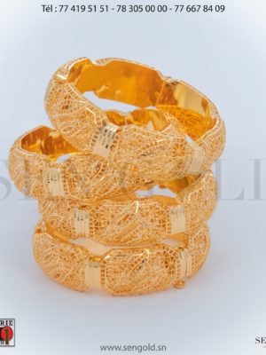 Bracelets Bahreïn en Or 21 carats 117.2 grammes Bijouterie de l'islam sen - gold