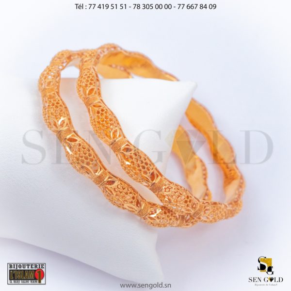 Bracelets en Or 21 carats Barheïn 23.1 grammes Bijouterie de l'islam Sen - gold
