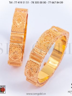 Bracelets en Or 21 carats Barheïn 47 grammes Bijouterie de l'islam sen - gold