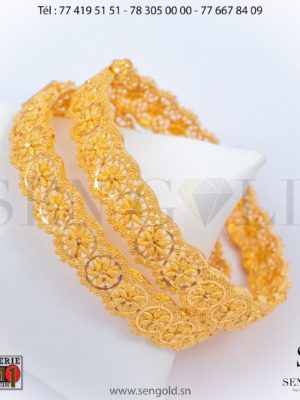 Bracelets en Or 21 carats India 40 grammes Bijouterie de l'islam sen - gold