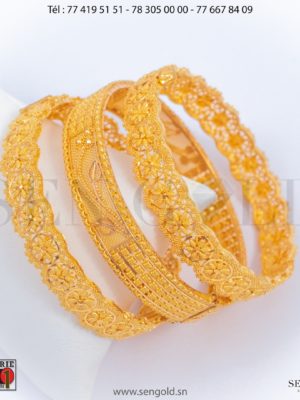 Bracelets en Or 21 carats India 62.5 grammes Bijouterie de l'islam sen - gold