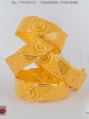 Bijouterie de l'islam sengold Bracelets 21 carats 147.8 grammes