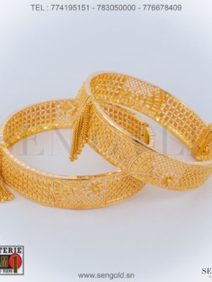 Bracelets India 21 carats 49.2 grammes