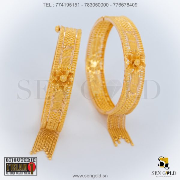 Bracelets India 21 carats 51.1 grammes (2)