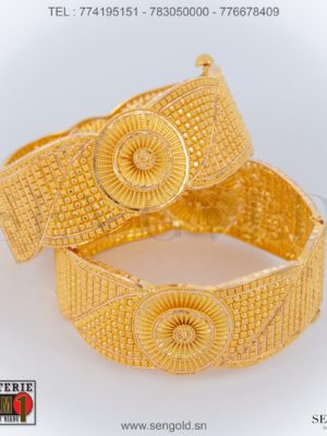 Bracelets India 21 carats 85.5 grammes (2)